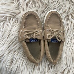 Sperry Kids Light Brown Moccasinssperry size 12